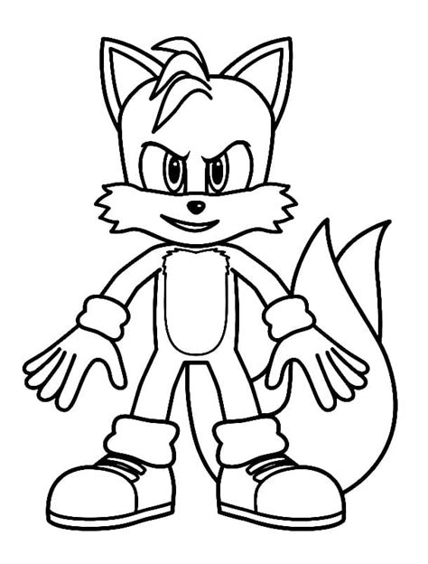 dibujo para colorear sonic|sonic y tails para colorear.